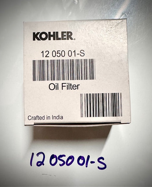 Kohler Oil Filter, 12 050 01-S