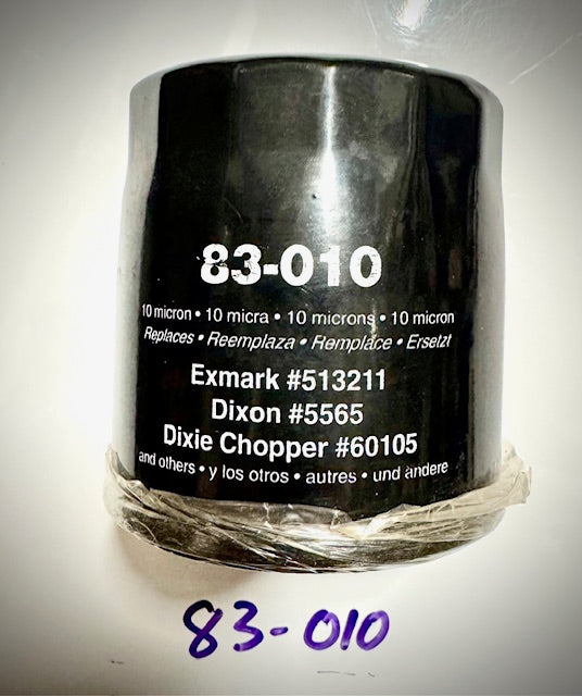 Oil Filter, 83-010