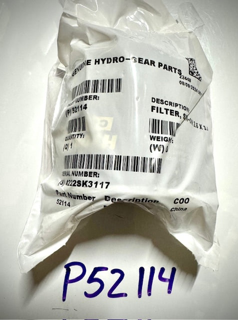 Hyd Spin On Filter, P52114, 52114
