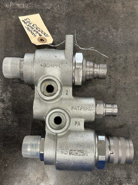 Wacker Neuson SW28 HYD Block Quick Lock Coupling, 1000313993