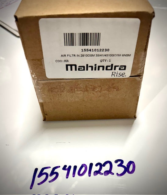 Mahindra Air Filter Inner, 15541012230