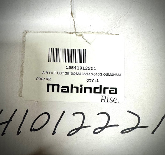 Mahindra Air Cleaner Filter Element, 15541012221