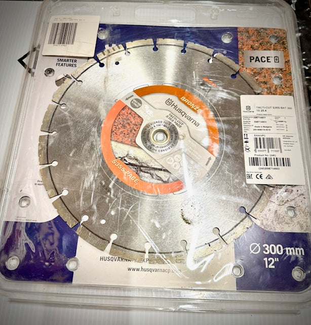 Husqvarna Tacti-Cut S35S Pace 12" Gen Purpose Blade, 598714903