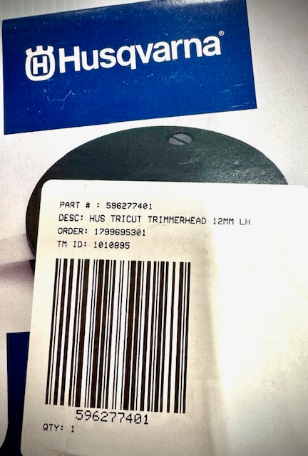 Husqvarna Tricut Trimmer Head, 12MM LH, 596277401