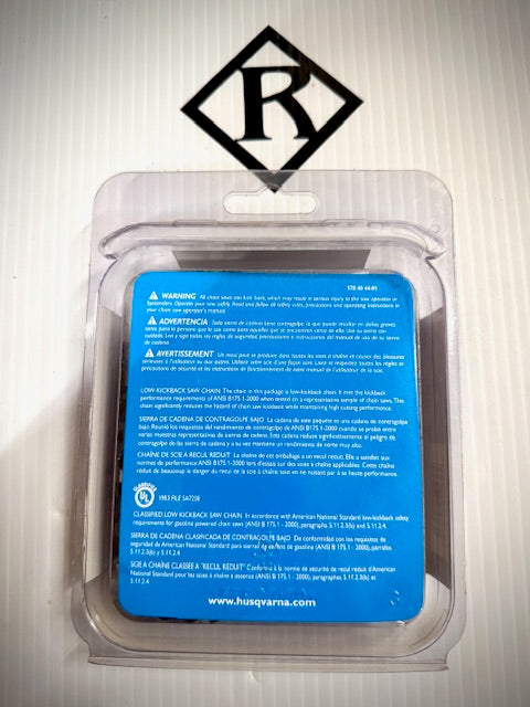 Husqvarna 18" Replacement Chain, H38-72 .325 .058, 531300552