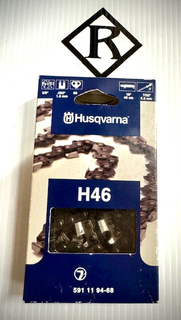 Husqvarna 18" Replacement Chain, H46-68 3/8 .050, 591119468