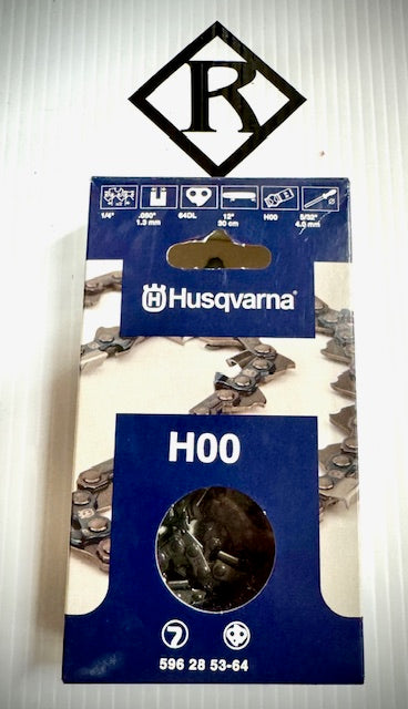 Husqvarna 12" Replacement Chain, H00-64 .250 .050, 596285364