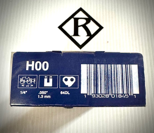 Husqvarna 12" Replacement Chain, H00-64 .250 .050, 596285364