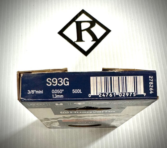 Husqvarna 14" Replacement Chain, S93G 3/8 .050 50DL, 585422150