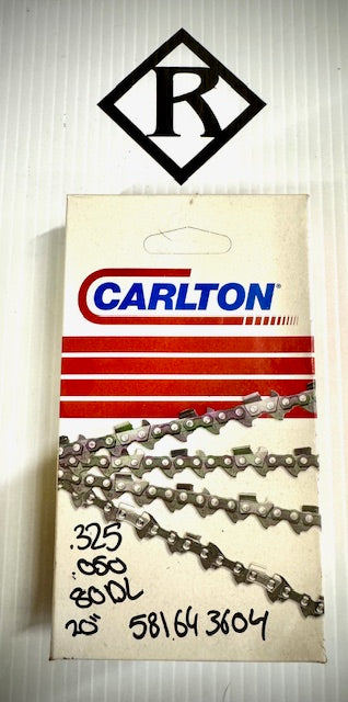 Husqvarna 20" Replacement Chain, SP33G .325 .050 80DL CS, 581643604