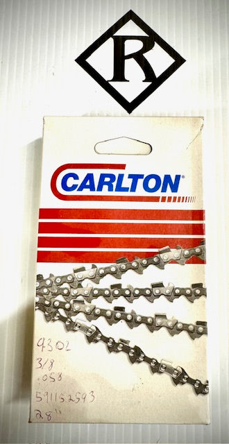 Husqvarna 28" Replacement Chain, H48S-93 3/8" .058, 591152593