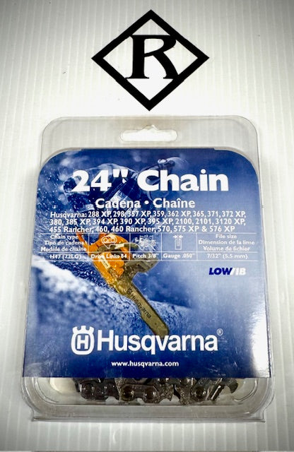Husqvarna 24" Replacement Chain, H47-84 3/8" .050, 531300556
