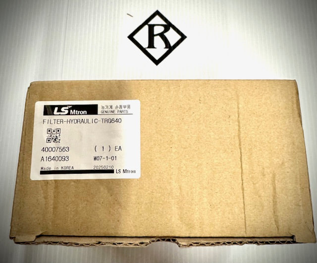 LS Tractor, Hydraulic Filter 40007563