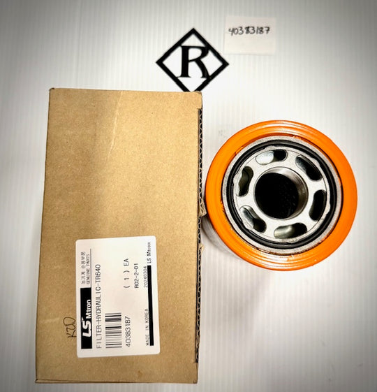 LS Tractor Hydraulic Oil Filter, TR640, 40383187