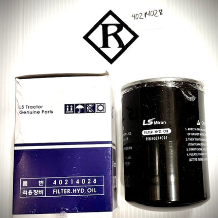 LS Tractor, Hydraulic Filter 40214028
