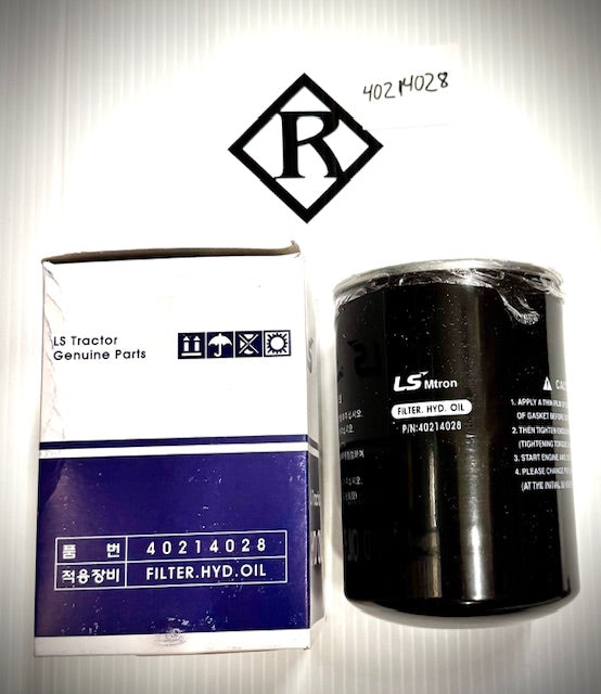 LS Tractor, Hydraulic Filter 40214028