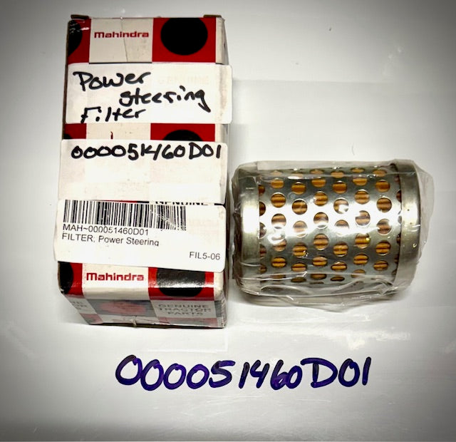 Mahindra Power Steering Filter, 000051460D01