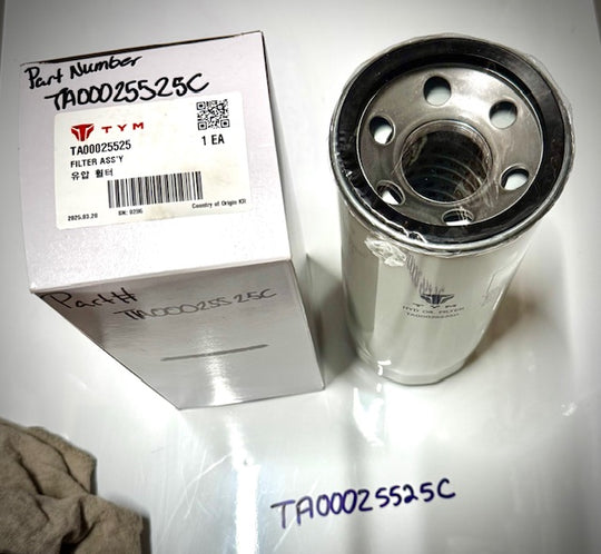 TYM Hydraulic Oil Filter, TA00025525C