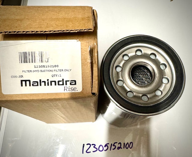 Mahindra Hydraulic Cartridge Filter, 12305152100