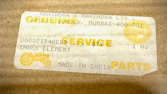 Mahindra Air Filter, Inner, 000021948E09