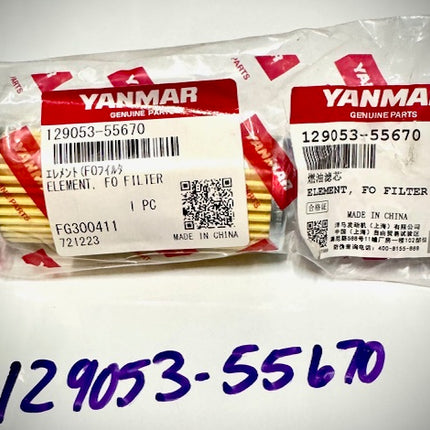 TYM Yanmar  Fuel Filter Element, 129053-55670