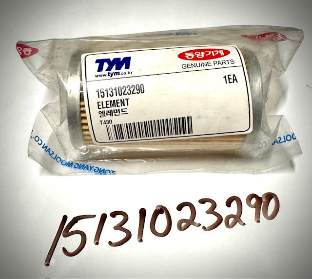 TYM Fuel Filter Element, 15131023290