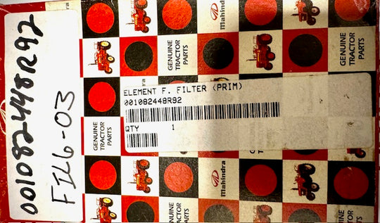 Mahindra Primary Fuel Filter Element, 001082448R92