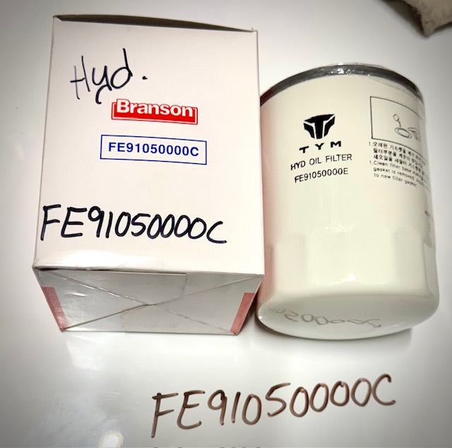 TYM / Branson Hydraulic Oil Filter, FE91050000C