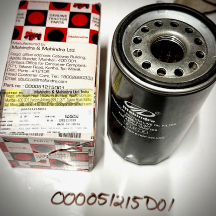 Mahindra Hydraulic Filter Suction, 000051215D01