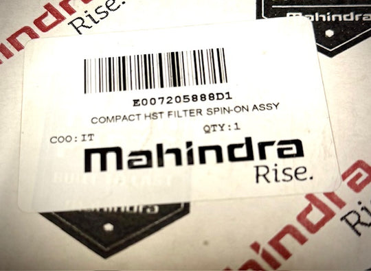Mahindra Compact HST Filter, E007205888D1