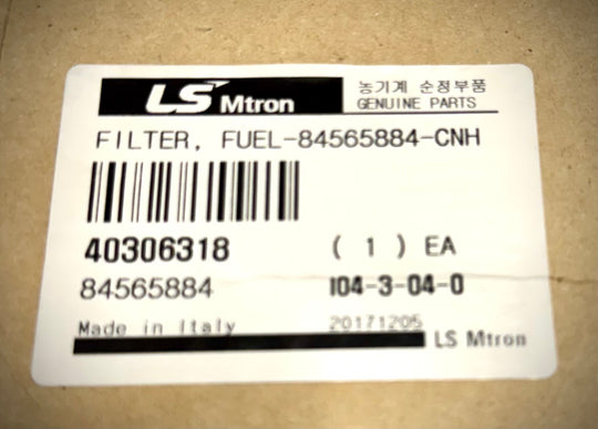 LS Tractor Fuel Filter, 40306318