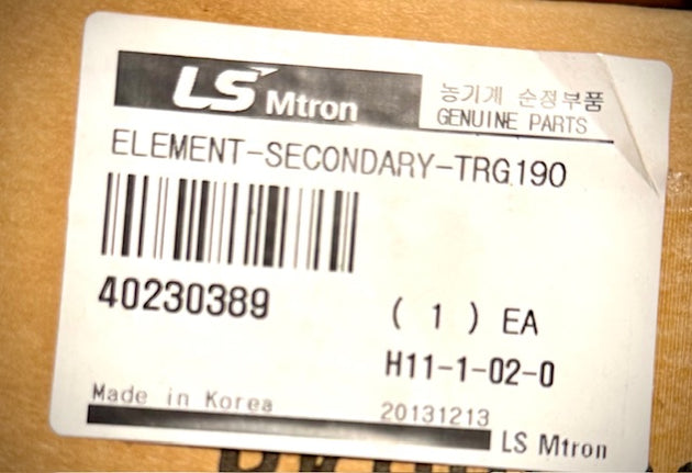 LS Tractor Secondary Element 40230389