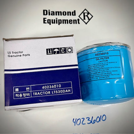 LS Tractor Oil Filter, 40236010