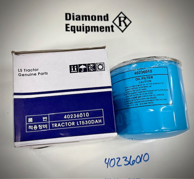 LS Tractor Oil Filter, 40236010
