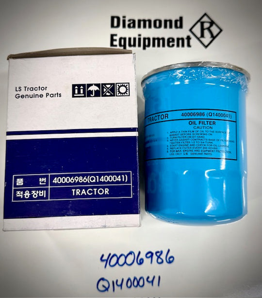 LS Tractor Oil Filter, 40006986