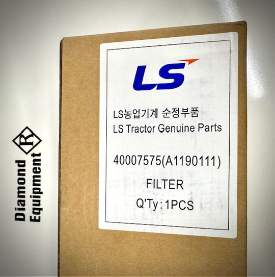 LS Tractor Primary Element Filter, A1190111, 40007575