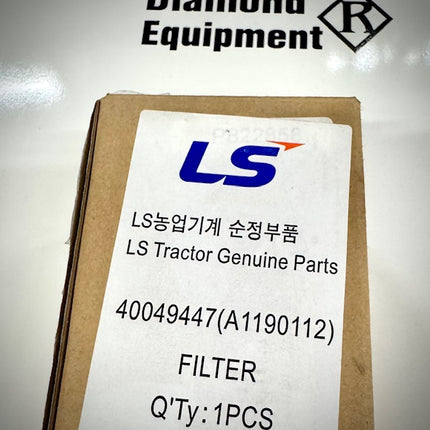LS Tractor Safety Filter, 40049447