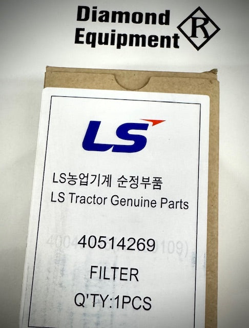 LS Tractor Safety Filter, TRG190, P822769, 40514269