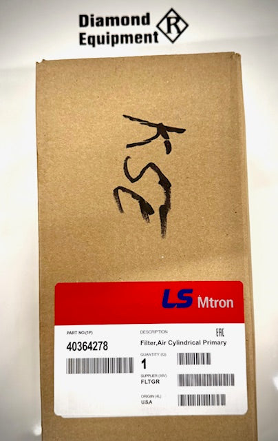 LS Tractor Air Filter Element 6.5 inch, TRG190, 40364278