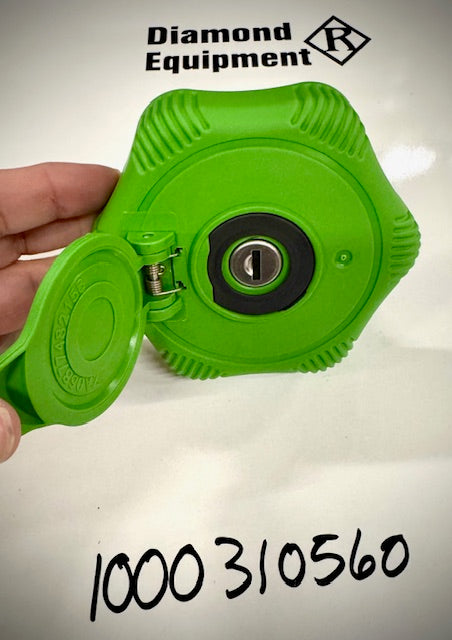 Wacker Neuson Diesel Fuel Filler Lock Cap, 1000310560