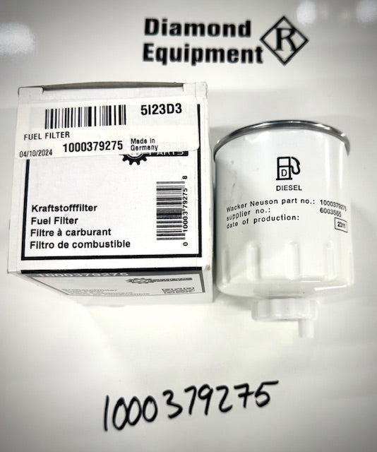Wacker Neuson Diesel Fuel Filter, 1000379275