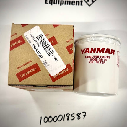 Yanmar Wacker Neuson Engine Oil Filter, 1000018587