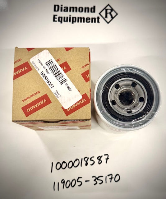 Yanmar Wacker Neuson Engine Oil Filter, 1000018587