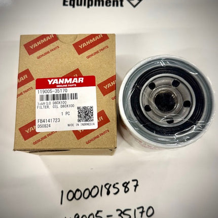 Yanmar Wacker Neuson Engine Oil Filter, 1000018587