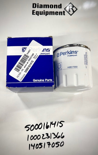 Wacker Neuson Oil Filter, 1000231366, 5000161415