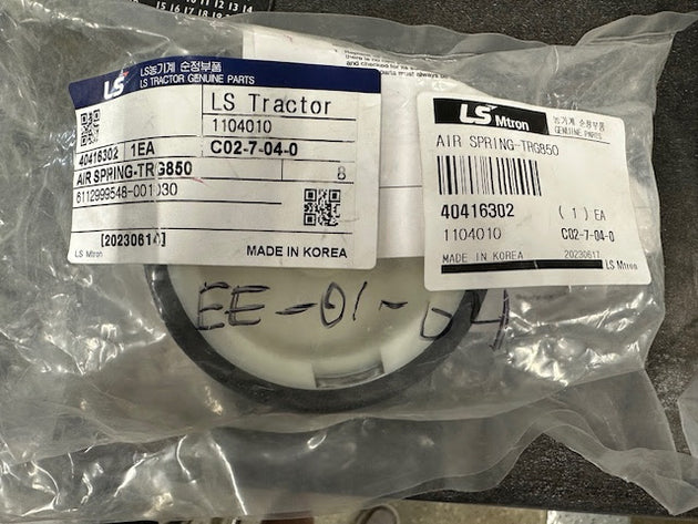 LS Tractor Seat Air Spring, 40416302