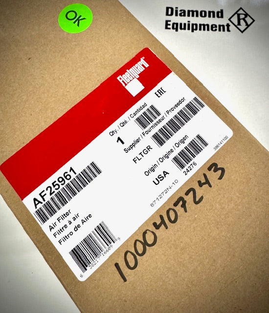 Wacker Neuson Secondary Filter Element, 1000407243