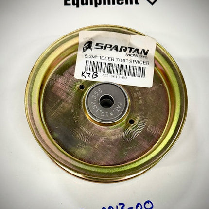 Spartan Idler Pulley Assembly, 5 3/4", 7/16" Spacer, 433-0013-00