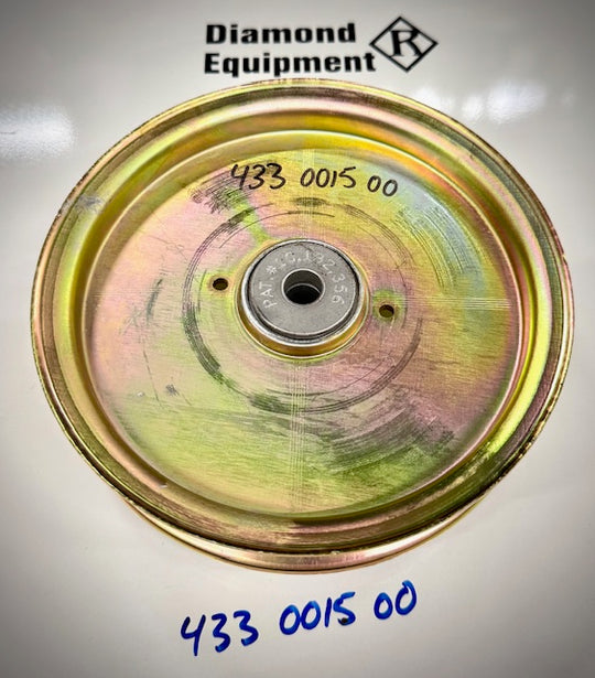 Spartan Idler Pulley, 6 3/4in, 15/16in Spacer Assembly, 433-0015-00