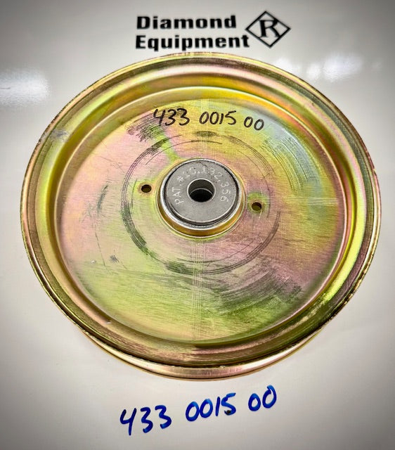 Spartan Idler Pulley, 6 3/4in, 15/16in Spacer Assembly, 433-0015-00